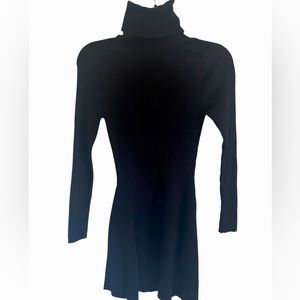 Zara Dress turtleneck black size Medium
